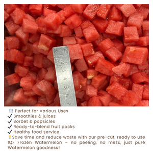 Sandía Congelada Envasada al Vacío de Primera Calidad para Exportación a Granel para Empresas Globales - Product Image 2