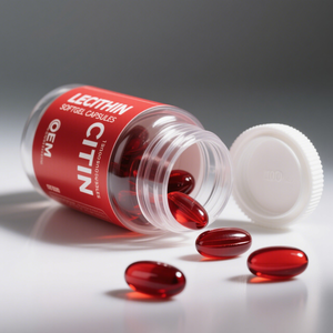 Lecithine Softgel <span class=keywords><strong>Capsules</strong></span> Custom Soja Lecithine Formulering Voor Private Label Fabricage - Product Image 2