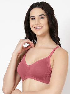 Soutien-gorge sans armatures doux et confortable pour femme, couvrance totale, lingerie à bretelles réglables, usage quotidien, vente en gros - Product Image 4