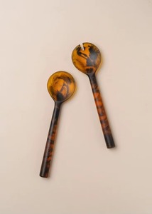 Cuchara de Servir Reutilizable de Resina Hecha a Mano de Lujo TCE, Cubertería Decorativa Premium, Vajilla Personalizable para el Hogar, Hotel, Restaurante, Regalo - Product Image 4