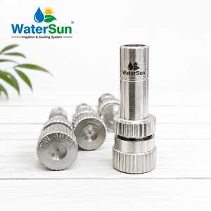 Système de brumisation pour serre extérieure 6 mm, buse d'irrigation goutte à goutte, atomiseur, pulvérisation à basse pression, buses de brumisation en laiton - Product Image 1