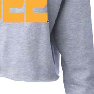 เสื้อฮู้ดครอปสำหรับผู้หญิง Custom Sigma Gamma Rho ลายตัวอักษรกรีก เสื้อสเวตเชิ้ตผ้าฟลีซ สไตล์ลำลอง แฟชั่นวิทยาลัย ขายส่ง OEM - Product Image 2