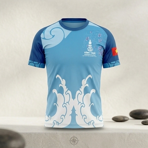 Fabricante de Camisetas Personalizadas para Eventos Deportivos, Ropa Deportiva Unisex de Manga Corta de Poliéster que Absorbe la Humedad - Product Image 3