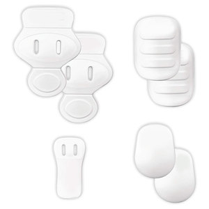 ชุดแผ่นรองรับแรงกระแทกสำหรับฟุตบอลเด็กแบบพรีเมียมน้ำหนักเบาพิเศษ 7 ชิ้น พร้อมช่องสำหรับยึดเข็มขัดอย่างแน่นหนา - Product Image 1