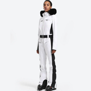 Traje de Esquí de Una Pieza para Mujer, Impermeable, con Cuello de Piel, Traje de Esquí para Mujer, Traje de Snowboard para Hombre, Traje de Esquí Aislado - Product Image 3