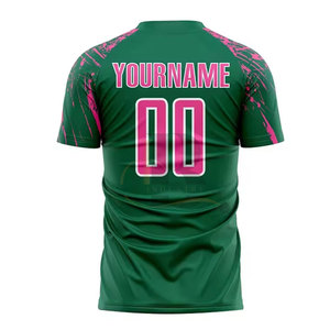 เสื้อกีฬาซับลิเมชั่นขายดีสำหรับผู้ชาย ออกแบบลายพิมพ์ซับลิเมชั่นตามสั่ง สำหรับทีมฝึกซ้อม กิจกรรมกลางแจ้ง แขนสั้น - Product Image 2