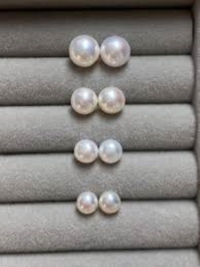 Perles de culture blanches naturelles de haute qualité, taille brillant ronde, jaunes 4.50, pierres précieuses en vrac pour la fabrication de bijoux - Product Image 5