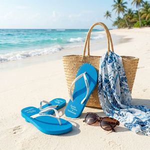 Pattern High Quality Outdoor <b>Slippers</b> Men Women Vietnam Printed Non Slip Sole Glued Custom Open Toe EVA Rubber Flip Flops - Product Image 3