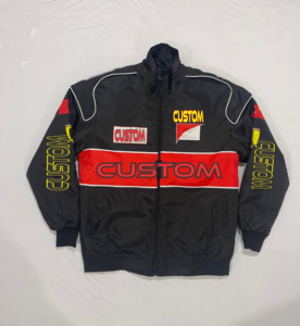<b>Motorcycle</b> Team Racing <b>Jacket</b> Full Sleeve Heat-Transfer Printed Front Logo Men's <b>Summer</b> % Cotton Anti-Uv - Product Image 1