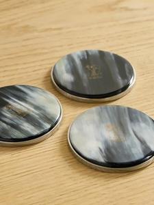 Juego de Posavasos de Cuerno Auténtico Hecho a Mano, Acabado Refinado para Hoteles, Restaurantes, Bares, Cafeterías, Hogares, Decoración de Mesa, Protección - Product Image 5