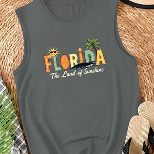 FLORIDA The Land of Sunshine Chaleco casual para mujer - Product Image 3