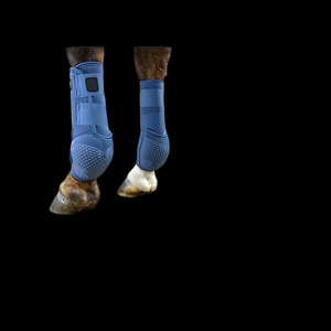 Juego de 4 Protectores de Patas para Caballos, Impermeables, para Deportes Ecuestres, Terapia Equina, Material de Neopreno y PVC - Product Image 1