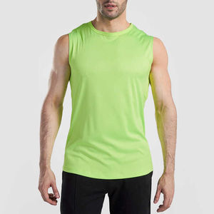 Débardeurs de sport pour hommes, personnalisables, extensibles, pour la gym, avec logo personnalisé, taille américaine, pas cher - Product Image 1