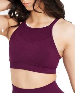 Sujetador Deportivo de Yoga para Mujer, Diseño Fresco, Ecológico, Transpirable, de Secado Rápido, con Logotipo Personalizado, Soporte Medio, con Encaje - Product Image 1