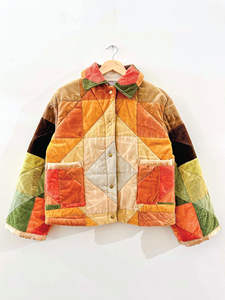 Unisex Winter Eco-Friendly Casual Work Hooded <b>Puffer</b> <b>Jacket</b> Lace Knitted <b>Thin</b> Lapel Loose Front Breathable Polyester/Nylon - Product Image 3