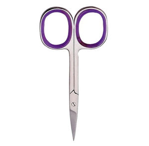 Wholesale Customizable Nail Scissors Ceramic for <b>Makeup</b> Manicure Stainless Steel Curved Blades Sharp Tip Cuticle Application - Product Image 1