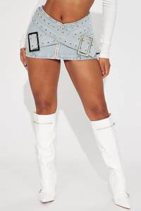 <span class=keywords><strong>Jupe</strong></span> en <span class=keywords><strong>jean</strong></span> <span class=keywords><strong>micro</strong></span>-mini asymétrique Y2K pour femme, taille haute, déchirée, délavage clair, style portefeuille - Product Image 4