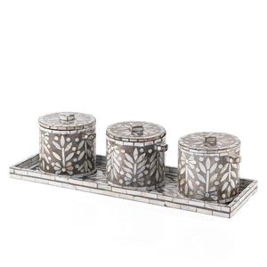 Pot en MOP avec couvercle pour le stockage et la présentation de bonbons, fabricant fiable, récipient transparent pour confiseries, idéal pour les comptoirs de magasin. - Product Image 1