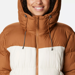 Chaqueta Acolchada de Burbujas para Mujer, Abrigo Grueso y Cálido con Capucha para Invierno, Impermeable, Resistente al Viento, para Exteriores, con Logotipo Personalizado - Product Image 3