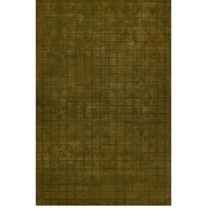Modern Olive Green Hand Tufted Grid Area Rug Minimalist Textured Carpet Soft Living Room Bedroom Office <b>Floor</b> Decor Durable - Product Image 6