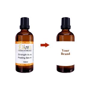 Suero Facial Exfoliante de Marca Privada con A.H.A. y B.H.A. para el Acné, Puntos Negros, Manchas Oscuras y Exfoliación Profunda, Cuidado de la Piel - Product Image 1