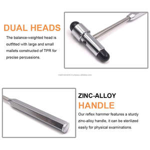 Marteau de réflexe de Buck, outil de diagnostic neurologique manuel avec brosse à aiguilles, certifié CE ISO, OEM ODM, meilleur fournisseur - Product Image 3