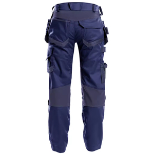 กางเกงวอร์มทรงกระเป๋าขากว้างสำหรับผู้ชายกางเกงวิ่งแบบลำลองกางเกงทำงานโลโก้ตามสั่ง - Product Image 4