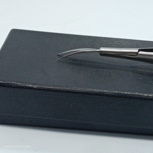Tijeras de Bordado al por Mayor, Recortador de Cejas, Tijeras Ergonómicas Curvas con Resorte, Tijeras para Micro Hilos, Tijeras para Apliques para Uso Artesanal - Product Image 6