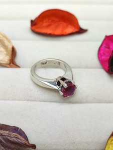 Bague en quartz arc-en-ciel champagne, bijoux en cristal coloré pour femmes et filles, élégante, tendance, cadeau, bague de fiançailles - Product Image 3