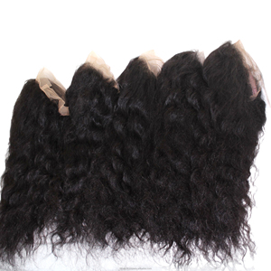 Diseñada para un impacto audaz, la peluca frontal HD 13x6 de ondas profundas de 40 pulgadas y densidad 300 ofrece ondas definidas, cobertura extendida y duración prolongada. - Product Image 6