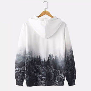 <b>Thermal</b> Pakistan Made 100% Cotton Eco-Friendly Waterproof Winter Zipper <b>Hoodies</b> for Men Color Contrast Plain Dyed Fleece Low - Product Image 5
