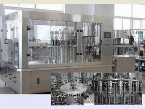 Automatic <b>Rotary</b> Rinsing Filling & Capping <b>Machine</b> - Product Image 1