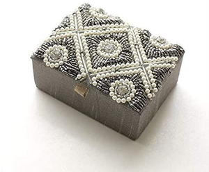 Embroidery <b>Gift</b> <b>Box</b> Affordable Price Handmade Decorative <b>Gift</b> <b>Box</b> for Jewelry Storage Wedding <b>Gifts</b> by Whimsy Art Craft - Product Image 3