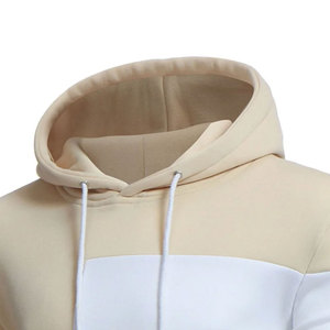 Sudadera con Capucha para Hombre, Diseño Color Block, Corte Regular, Tejido de Punto Terry, Secado Rápido, Transpirable, Resistente al Viento, Forrada, Estilo Urbano - Product Image 5