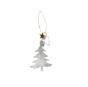 Ornement de Noël en métal pour l'extérieur, pièce décorative durable pour arbre de jardin et décoration de fête - Product Image 2