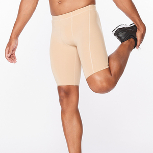 Quick Dry Lightweight Gym Shorts With Compression Lining Side Pocket OEM <b>Men</b> Running Workout Athletic Sports Shorts - Product Image 5