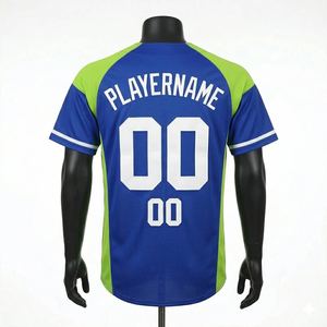 Camiseta de Béisbol Juvenil Personalizada, Camiseta de Equipo con Impresión Personalizada, Camiseta de Béisbol de Sublimación de Alta Calidad, Diseño Personalizado OEM Disponible - Product Image 3