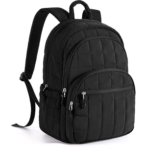 Multi Functional Lightweight Nylon Bag With USB Charging Port Pass Through <b>Trolley</b> Sleeve Luggage School Bag - Product Image 2