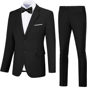 Comfortable Men Business <b>Suits</b> Office Wedding Casual Wear Pant Coat Tuxedo Blazer Men Business Pant Coat <b>Suit</b> - Product Image 1