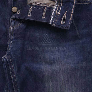 Pantalons pour hommes sur mesure, design respirant et écologique, design unique, jeans lavés très vendus en gros - Product Image 5