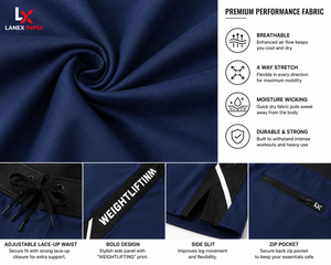 Custom <b>Men</b>’s Weightlifting Training Board Shorts Quick Dry Gym Fitness Swim <b>Trunks</b> 4-Way Stretch Athletic Beachwear OEM ODM - Product Image 5