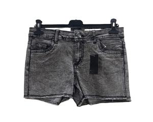 Nuevos shorts de mezclilla lavados para mujer, sexys, transpirables, ecológicos, de corte regular, cintura media, tela de Bangladesh, shorts calientes de tiro bajo. - Product Image 1
