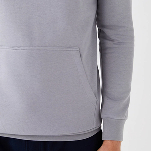 Sweat à capuche personnalisable 100 % coton pour homme, épais, uni, en polaire, imprimé sérigraphié, respirant et thermique - Product Image 5
