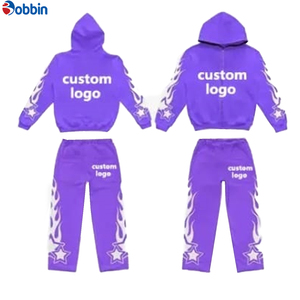 Conjunto Deportivo para Hombre, Venta al Por Mayor, Diseño OEM con Estampado 3D, Pantalones Acampanados para Deporte, Casual, Jogging, Transpirables, Diseño y Patrón Sólidos - Product Image 2