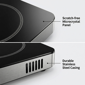 With child lock Induction Cooker Single Burner 2000W/3500W Touch Control Stainless Steel Panel Household Electric <b>Stove</b> - Product Image 2
