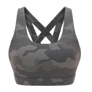 Soutiens-gorge de sport pour femmes à maintien élevé, pour poitrines généreuses et à fort impact, avec bretelles et rembourrés - Product Image 1