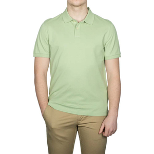 Camisa de Golf Personalizada de Alta Calidad para Hombre, Transpirable, de Algodón y Poliéster, Diseño Sólido con Logotipo Bordado, Polo para Hombre - Product Image 2
