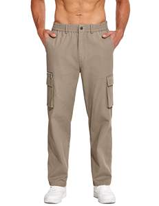 Pantalones de Mezclilla para Hombre, Estilo Jogger, Corte Ajustado, Casuales, Elásticos, con Cierre de Cremallera Frontal - Product Image 1