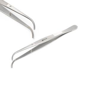 Pinzas Quirúrgicas de Acero Inoxidable para Algodón Dental, Pinzas para Tejidos Quirúrgicos, Instrumento Médico con Certificación CE para Uso Hospitalario - Product Image 1
