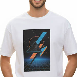 เสื้อยืดทรงบ็อกซ์ผู้ชายคุณภาพสูง บริการ OEM ออกแบบเองได้ เสื้อยืดทรงบ็อกซ์ผู้ชายผ้าฝ้าย ราคาดีที่สุด - Product Image 2